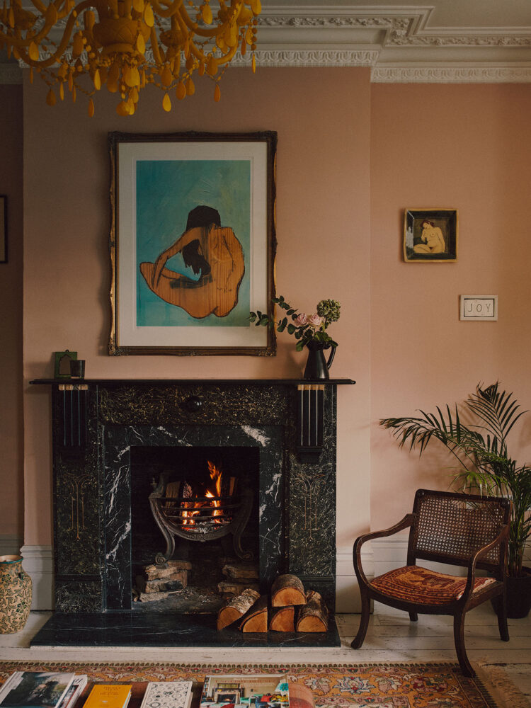 Home interior of Clarence Graves founders, Chris Graves and Jolene Ellis