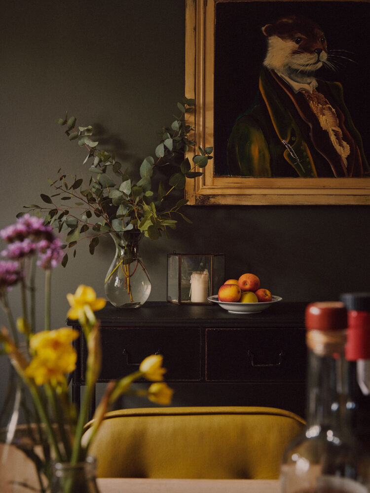 Home interior of Clarence Graves founders, Chris Graves and Jolene Ellis