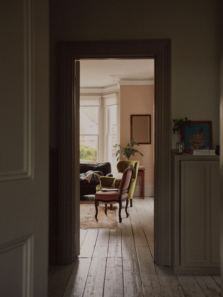 Home interior of Clarence Graves founders, Chris Graves and Jolene Ellis