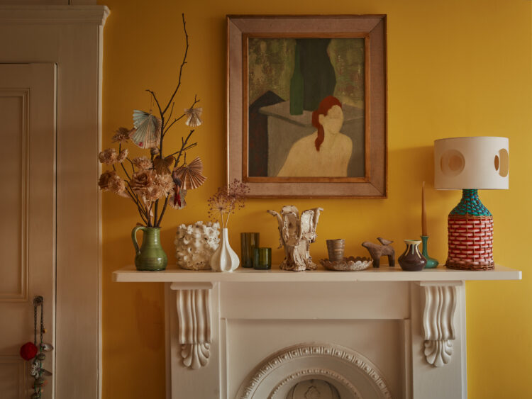Interior of Lucinda Chambers' house