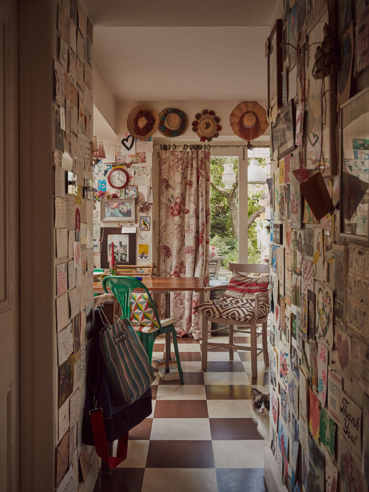 Interior of Lucinda Chambers' house