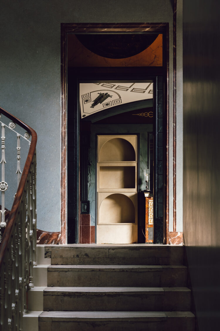 Interiors of Pitzhanger Manor in London