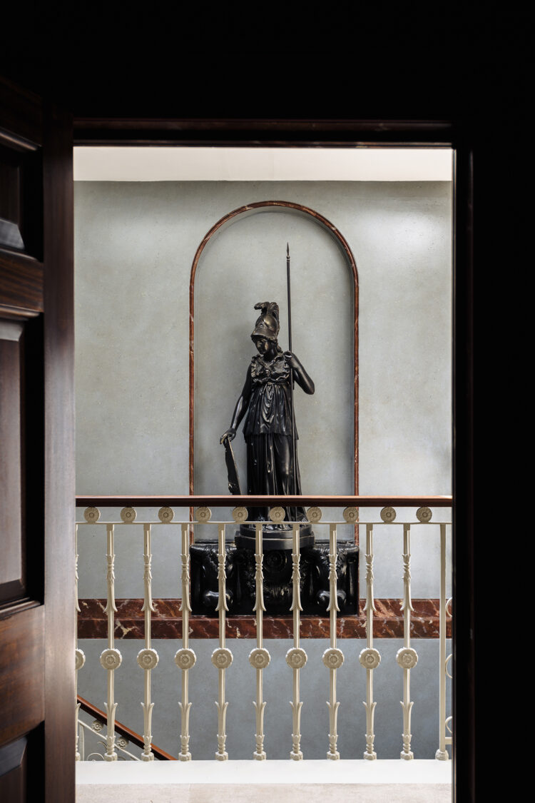 Interiors of Pitzhanger Manor in London