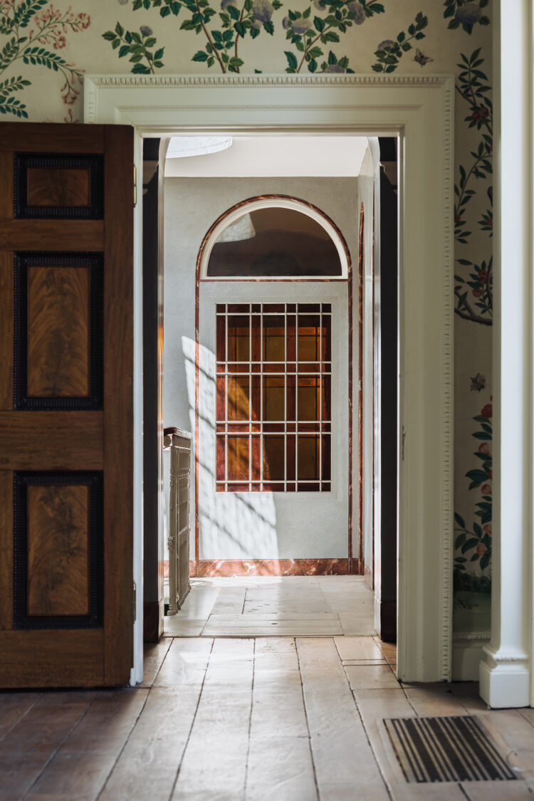 Interiors of Pitzhanger Manor in London