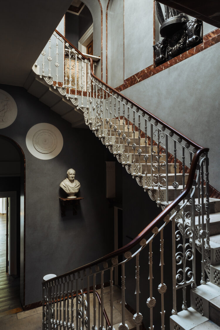 Interiors of Pitzhanger Manor in London