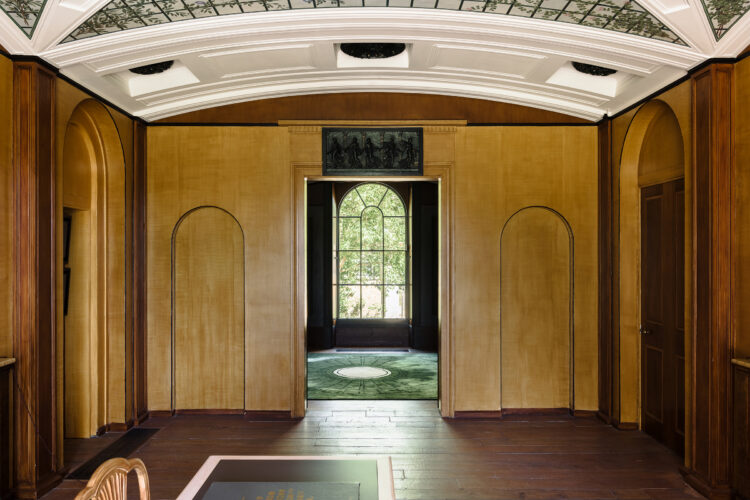 Interiors of Pitzhanger Manor in London