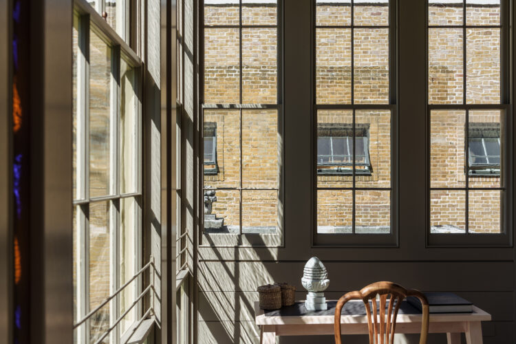 Interiors of Pitzhanger Manor in London