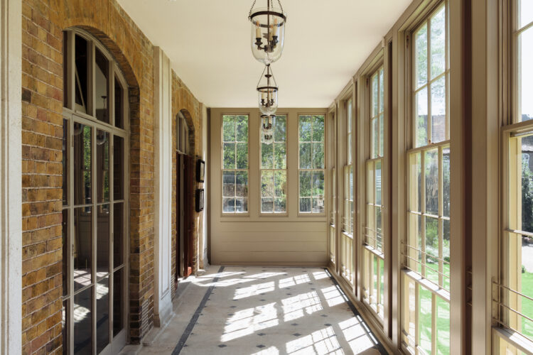 Interiors of Pitzhanger Manor in London