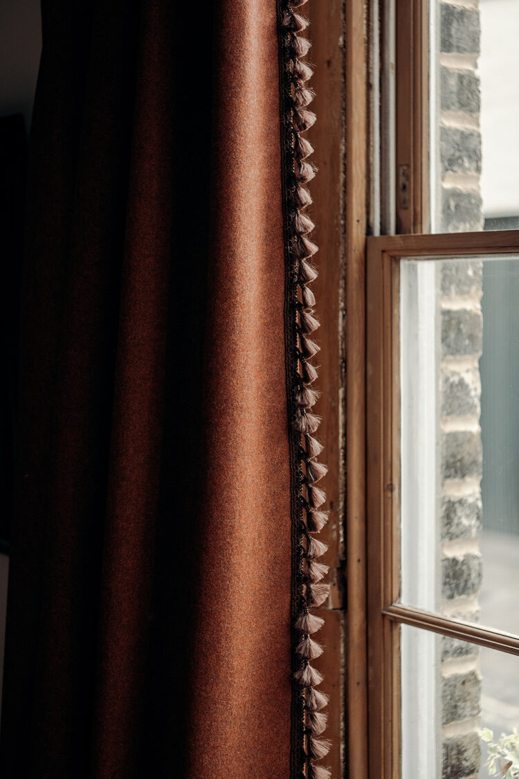 Nolan Watson's woollen curtain