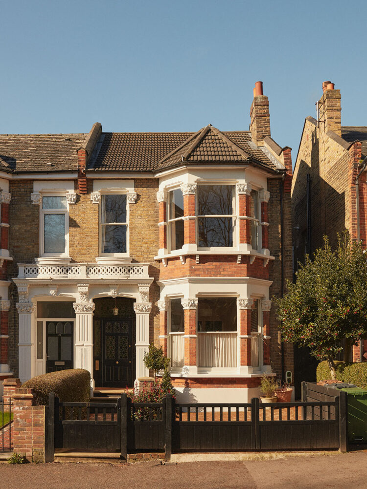 Exterior of Victorian Terraced house