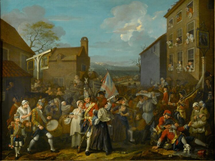 Hogarth and Europe Tate Britain